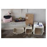 Pet Gear Easy Step II, Sky Kennel, and Kennel Cab II with Accessories, Leashes, and Clippers