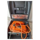 Black & Decker 2 Speed Jigsaw Kit and Workforce Drill with Blades