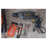 Black & Decker 2 Speed Jigsaw Kit and Workforce Drill with Blades