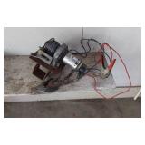 JET EW300 12 Volt DC Winch with Cables and Clamps