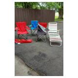 Folding Lawn and Camping Chairs