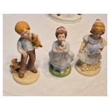 Collection of Angel and Other Figurines