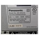 Panasonic Home Theater System with DVD Player and Speakers