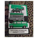 Lot of Ford Manuals and Guides featuring a 1978 Ford Truck, Key to Metal Bumping, 1979 Ford Econoline