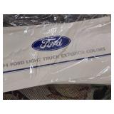 Various 1994 Ford Model Brochures