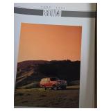 Various 1994 Ford Model Brochures