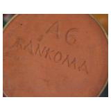 Frankoma A6 Green Ceramic Planter and Other Planters