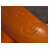 Vintage Halloween Pumpkin Blow Mold Light-Up Decoration Approximately 14 Inches