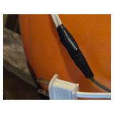 Large Light-Up Plastic Halloween Pumpkin Decoration