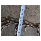 Tire Chains, Tire Irons, crow Bar and Electrical Cords with Accessories