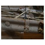 Large Metal Wagon Wheel 2" x 36"