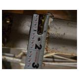Large Metal Wagon Wheel 2" x 36"