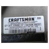 Craftsman Lawn Mower, Agri-Fab Spreader, and Garden Hose with Nozzle