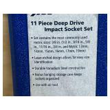 CAMPBELL HAUSFELD 3/8" Deep Drive Impact Socket Set (06102512)