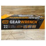 GEARWRENCH 22 Pc. 3/8" Drive 12 Pt. Standard & Deep Mechanics Tool Set