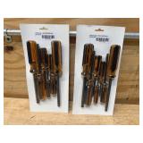 7 Piece Ball End Driver Set Lot of 2