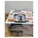 Lot of 2 - PowerXL - Quick Pot 6qt Digital Pressure Cooker - Black/Stainless Steel