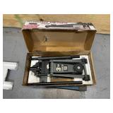 PITTSBURGH 3 Ton Heavy Duty Floor Jack with RAPID PUMP, Slate Gray (081525140)