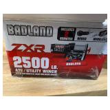 BADLAND ZXR 2500 lb. ATV/Utility Winch with Wire Rope and Wireless Remote Control (08152580)