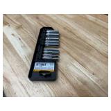 Pittsburgh 1/4" Drive Chrome Deep Wall Socket Set (08152510)