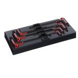 Facom 7 Piece T Shape Metric Hex Key Set, 3mm (08182515)