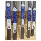 Lot of 5 - PERFORMANCE ACCESSORIES Warm Stone 0.31 in. T x 2 in. W x 78.7 in. L Vinyl