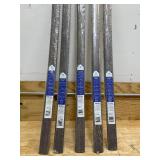 Lot of 5 - PERFORMANCE ACCESSORIES Warm Stone 0.31 in. T x 2 in. W x 78.7 in. L Vinyl