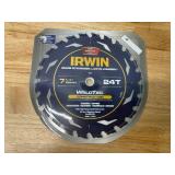 Irwin 7 1/4" 24t (0818252.50)