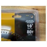 DeWALT 10" 80T Carbide Blade (0818256)
