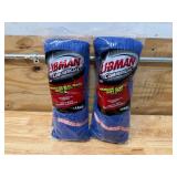 Lot of 2 - Libman commercial premium blue bend wet mop