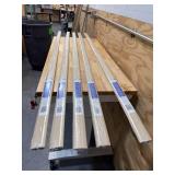 Lot of 5 - Ravine 0.31 in. T x 2 in. W x 78.7 in. L Vinyl 4-in-1 Molding