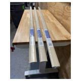 Lot of 3 - Ravine 0.31 in. T x 2 in. W x 78.7 in. L Vinyl 4-in-1 Molding