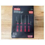Icon Professional Precision Soft Grip Pick and Hook Set (08182520)