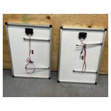 Lot of 2 - THUNDERBOLT SOLAR 100 Watt Monocrystalline Solar Panel (081925240)
