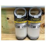 Lot of 2 - DEFIANT 300 Lumens Handy Dandy Hanging Lantern Grey