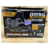 CENTRAL MACHINERY 3 in. Bench Grinder with Flex Shaft (08192550)