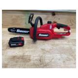 BAUER 20V Cordless, 10 in. Chainsaw and Battery (081925135)
