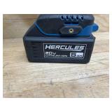 HERCULES 20V Brushless Cordless, 1/2 in. Ultra Torque Impact Wrench with Friction Ring with Battery and Charger (081925270)