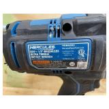 HERCULES 20V Brushless Cordless, 1/2 in. Ultra Torque Impact Wrench with Friction Ring with Battery and Charger (081925270)