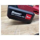 BAUER 20V Cordless, 18 Gauge Brad Nailer with Battery and Charger (081925201)