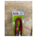 Lot of 2 - Uriah Top Post Battery Cable, 2 American Wire Gauge, Red, 25 Inches Long