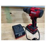 BAUER 20V Brushless Cordless, 1/2 in. Hammer Drill with Battery and Charger (081925133)