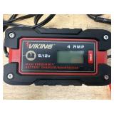 VIKING 6/12V 4 AMP High Frequency Battery Charger/Maintainer (08202540)