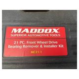 MADDOX 21 PC. Front Wheel Drive Bearing Remover & Installer Kit (082025120)