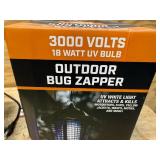 1/2 Acre 3000V UV Outdoor Bug Zapper (08202530)