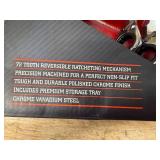 ICON SAE Professional Ratcheting Combination Wrench Set with Anti-Slip Grip (082025130)