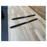 Lot of 2 - Bosch 18 Inch Bull Point Round Hex/Spline Hammer Steel
