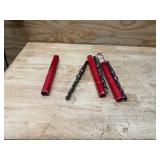Milwaukee Lot of 3 - Precision bits 1/2", 5/8", 3/4"
