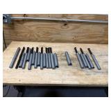 AEG lot of 11 - 1" x 13" bits
