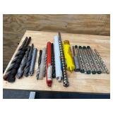 Lot of Various Drill Bits